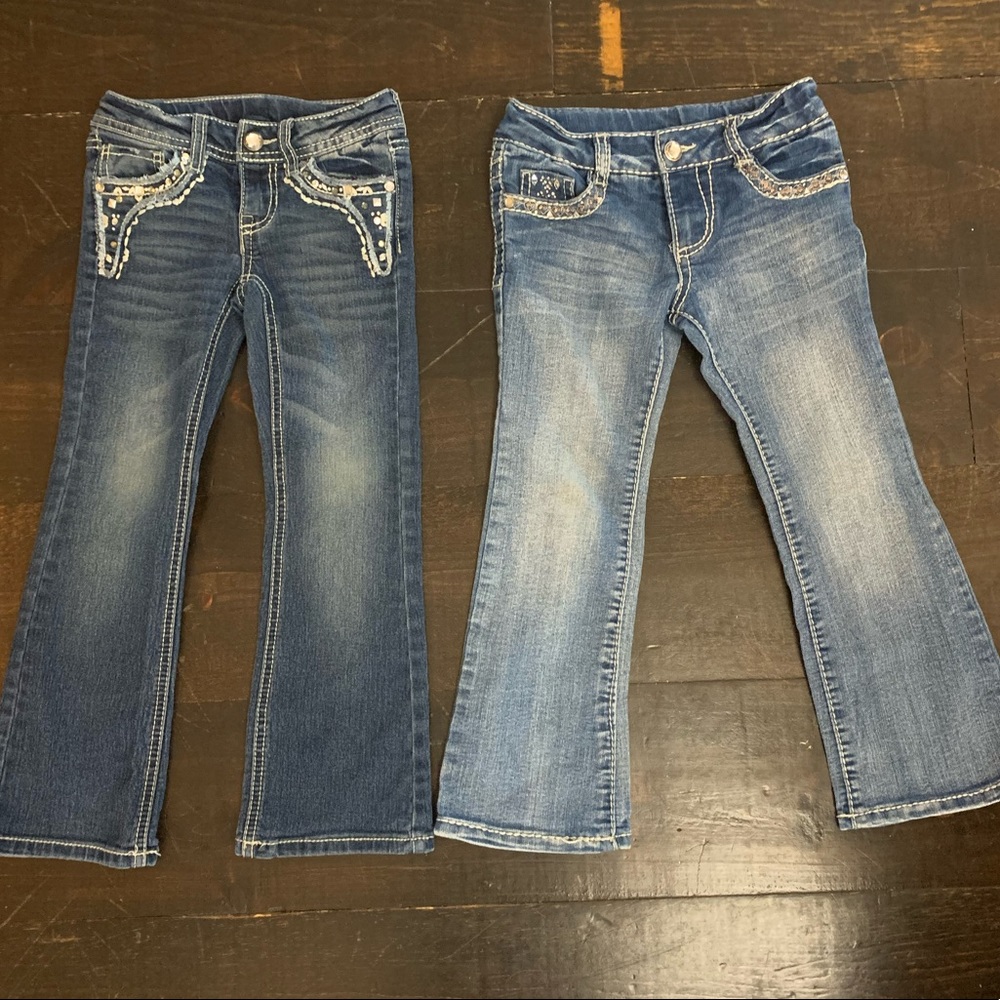 Girls size 5 bootcut jeans
